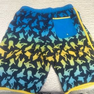 Pokémon pikachu swim shorts size 14-16